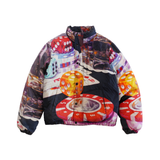 Supreme 'Casino' Puffer Jacket - Men's S