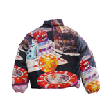 Supreme 'Casino' Puffer Jacket - Men's S