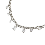 Swarovski 'Dextera Mixed Cut Rhodium Plated' Necklace