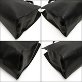 Telfar Black 'Medium Shopping Tote' Bag