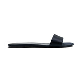 The Row 'Combo' Satin Slides - Women's 40.5