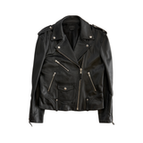 Theory Leather Moto Jacket - Women's S