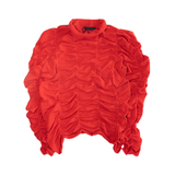 The Row Ruched Turtleneck - Women's L