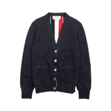 Thom Browne Stripe Cardigan - Women's 40