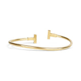 Tiffany & Co. 'T' Wire Cuff Bracelet