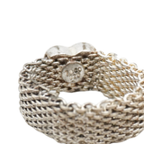 Tiffany & Co. Somerset Mesh Heart Ring - 7