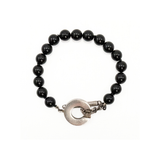 Tiffany & Co. Onyx Beaded Bracelet