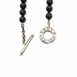 Tiffany & Co. Onyx Beaded Bracelet