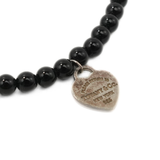 Tiffany & Co. 'Return to Tiffany' Onyx Beaded Bracelet