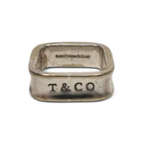 Tiffany & Co. 1837 Square Ring