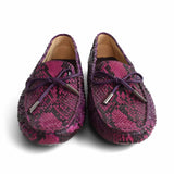 Tod's Python Bow Loafers - Women's 39.5