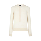 Tom Ford Silk Knit Henley - Men's 54