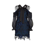 Self Portrait 'Guipure' Lace Dress - Women's 8