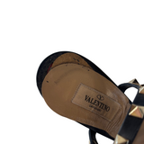 Valentino 'Rockstud' Block Heel Sandals - Women's 40