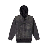 Balenciaga 'Twinset' Convertible Denim Jacket - Men's 44