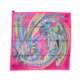 Hermes 'Plumes En Fete' Silk Scarf