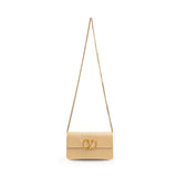 Valentino Garavani 'Raffia' Wallet on Chain