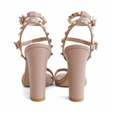 Valentino Rockstud Ankle Strap Heels - Women's 37