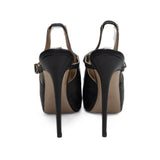 Valentino Peep-Toe Heels - Women's 37
