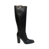 Valentino 'V-Logo' Knee High Boots - Women's 37.5