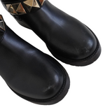 Valentino 'Rockstud' Moto Boots - Women's 37.5