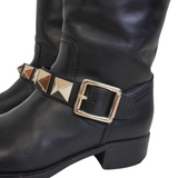Valentino 'Rockstud' Moto Boots - Women's 37.5