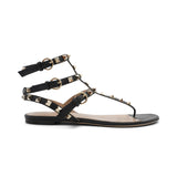 Valentino Rockstud Gladiator Sandal - Women's 39