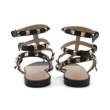 Valentino Rockstud Gladiator Sandal - Women's 39