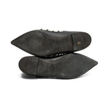 Valentino 'Rockstud Noir' Caged Ballerina Flats - Women's 39