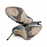 Valentino Rockstud Peep Toe Heels - Womens' 38