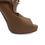 Valentino Peep-Toe Heels - Women's 36