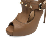 Valentino Peep-Toe Heels - Women's 36