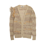 Valentino Beige Knit Cardigan - Women's M