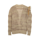 Valentino Beige Knit Cardigan - Women's M