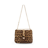 Valentino 'Glam Lock' Leopard Shoulder Bag