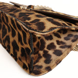 Valentino 'Glam Lock' Leopard Shoulder Bag