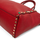 Valentino 'Rockstud Rolling Trapeze' Tote
