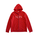 Valentino 'VLTN' Print Hoodie - Men's L