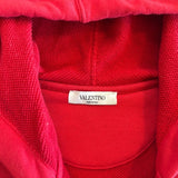 Valentino 'VLTN' Print Hoodie - Men's L