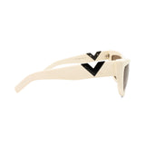 Valentino White Sunglasses