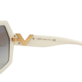Valentino Hexagon Sunglasses