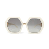 Valentino Hexagon Sunglasses