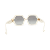 Valentino Hexagon Sunglasses