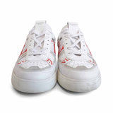 Valentino 'White Ice Red' Sneakers - Men's 44