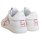 Valentino 'White Ice Red' Sneakers - Men's 44