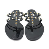 Valentino Rockstud Flip Flops - Women's 40