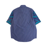 Versace 'Barocco' Checked Shirt - Men's 50