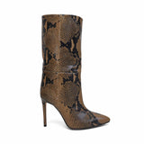 Paris Texas Snake Print Boots - Women's 36.5