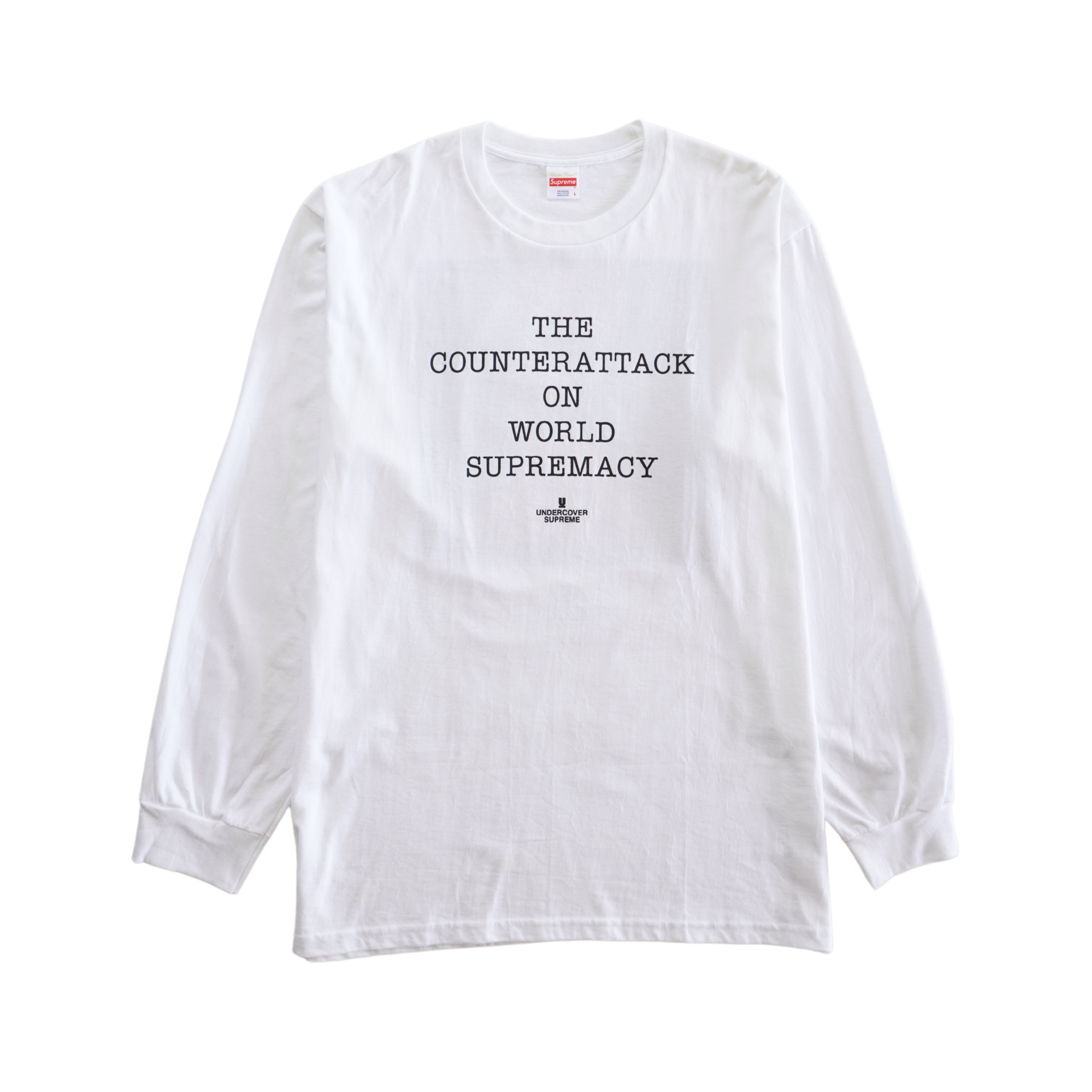 Under Cover Supreme ホワイト Tシャツ Lサイズ Supreme x Undercover T-Shirt - Men's L – Fashionably Yours