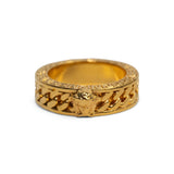 Versace Chain Link Ring